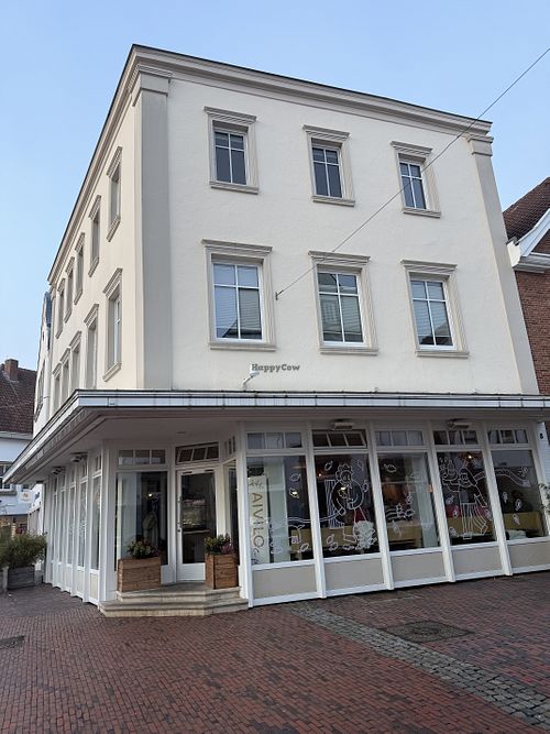 outside / front  at Café Aivilo in Lingen
