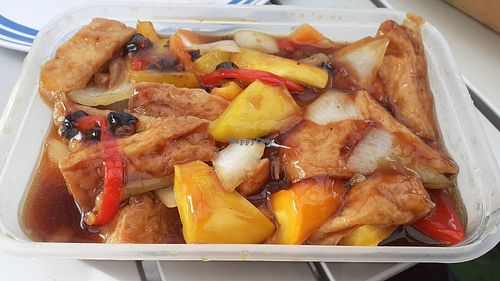 Tofu blackbean at Ikitchen Chinese Takeaway in Scarborough