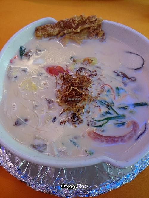 yam noodle soup at Man Yuan Fang in Malacca