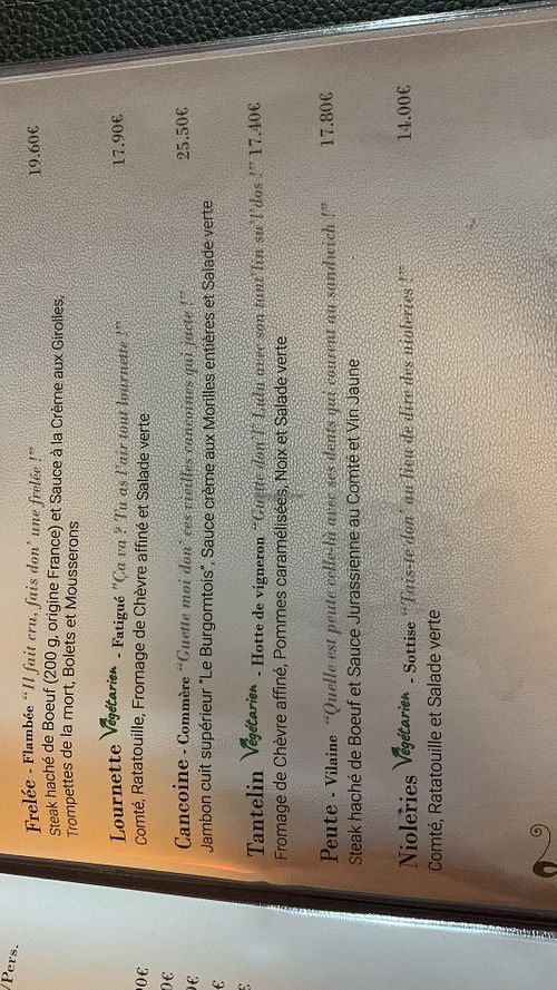   at La Demi Lune in Dole