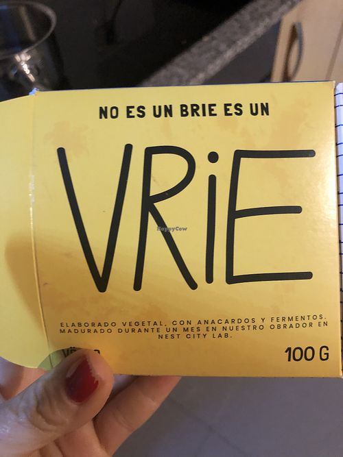 Vegan Brie  at Tiveri Very Vegan Food in Sitges