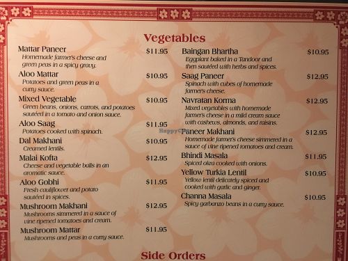 Yellow Turkia Lentils were great.  at India House in Santa Fe