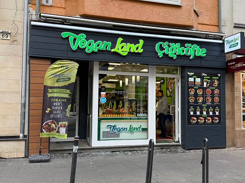 store front  at Veganland - Keupstrasse in Cologne