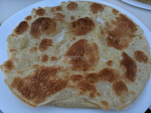 Vegan Focaccia col formaggio at Orizzonte in Recco
