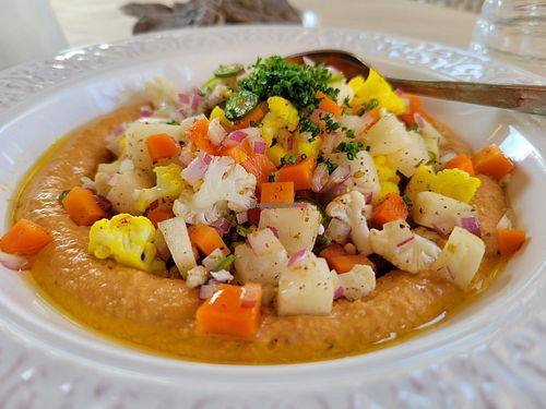 Ceviche de Coliflor #Veganuary at Ziba Cocina Mediterránea in Tijuana