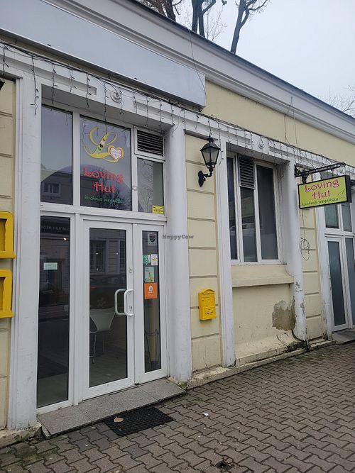 Outside at Loving Hut - Nowolipie in Warsaw