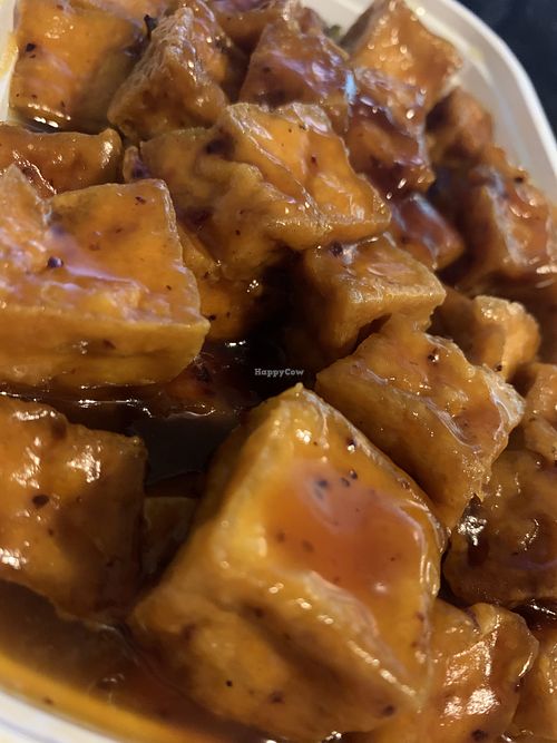 General tso bean curd (tofu) at Eat Rice in Kettering