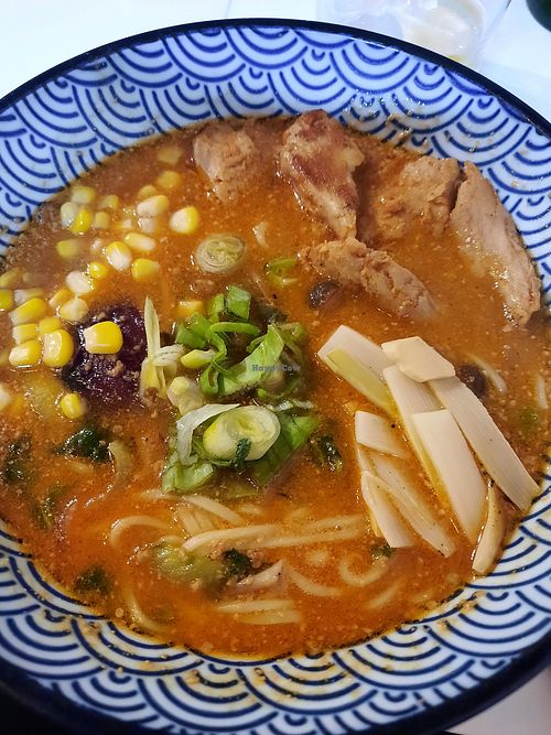 Tantanmen ramen, the vegan ramen at Udon. at UDON in Sevilla