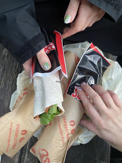   at Oses Çig Köfte in Vienna