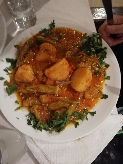 Okra at Aérēdes in Aegina