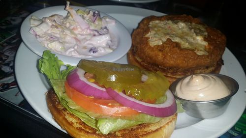 Spicy Chicken sandwich =) at Doomie's Home Cookin' in Hollywood