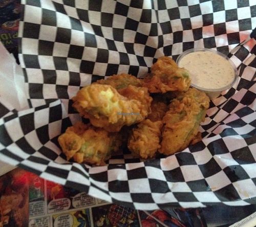 fried avocado  at Doomie's Home Cookin' in Hollywood