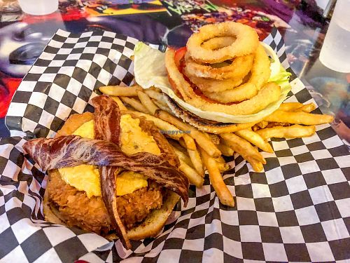 Western Chicken Burger at Doomie's Home Cookin' in Hollywood