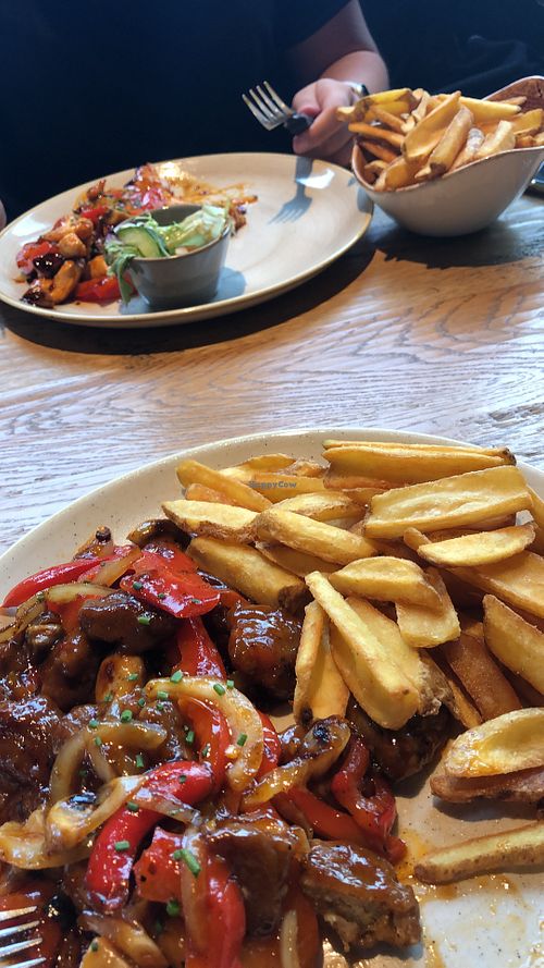 Pittige vegan kip at De Beren in Ede