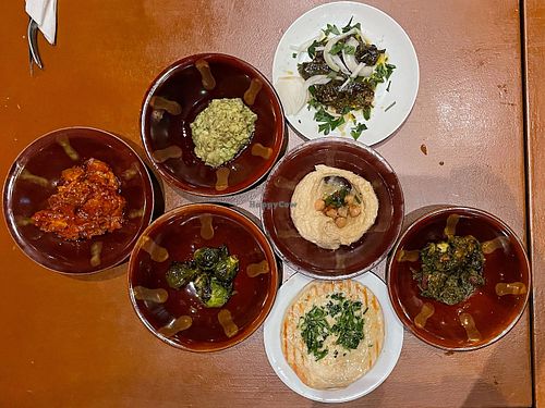 Vegan Mezze at Habibi in Oslo