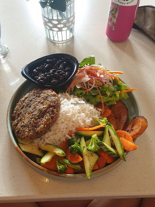 Veggie casado at Posada Real in Liberia