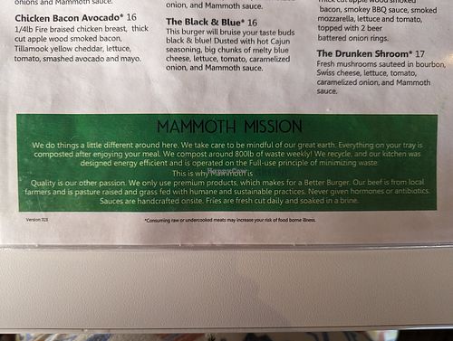 💚💚💚 at Mammoth Burger Company in Stanwood