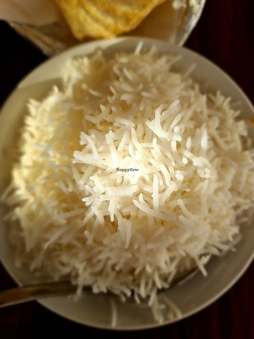 Rice at Sampoorna Vegetarian Surprise in Mount Waverley