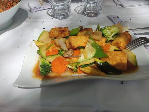Tofu con verduras at Koi in Talavera De La Reina