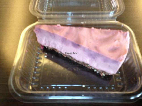 raw.z strawberry and lavender cake at Catering Raw.z in Bucharest