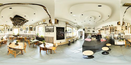 360° interior Shot at Vegitalian in Salzburg