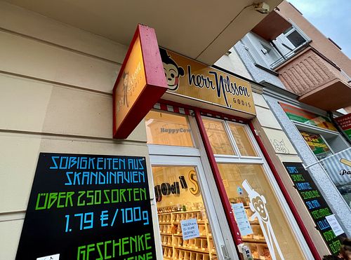 store front at Herr Nilsson GODIS in Berlin