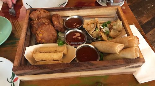 Vegan starter for 2 to share  at Thaikhun in Gateshead