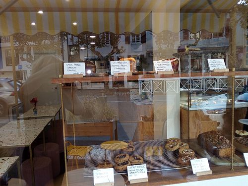 La vitrine at Hungry Belly in Biarritz