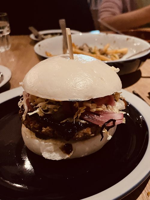 Impossible bao (vegan bao requested)  at Little Bao Diner in Hong Kong Island