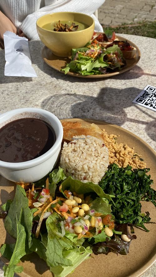 Daily variations of Brazilian food. Feijoada is one option some days   at Pranna Bistrô in Santa Cruz Do Sul