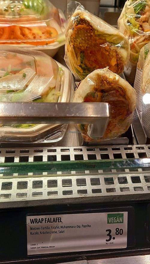 falafel wrap at backWERK - Westenhellweg in Dortmund