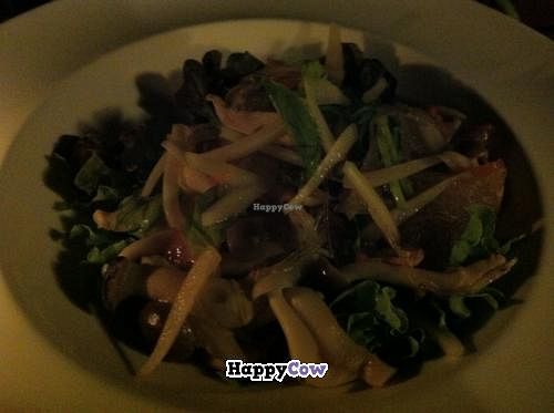 Spicy glass noodle salad at Amala at Prana in Koh Samui