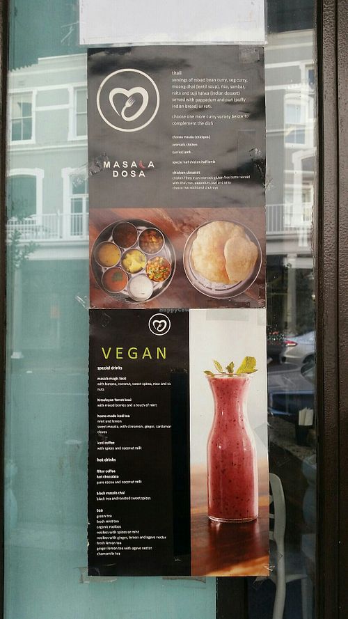 Outside at The Masala Dosa in Cape Town