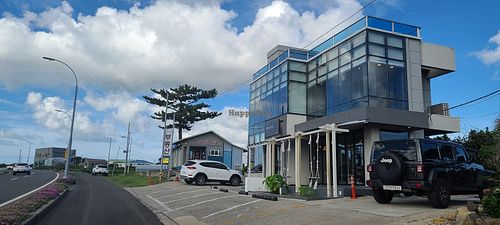 Nice place to have sunset shots>> at Wood & Cafe - Maybe Closed in Jeju