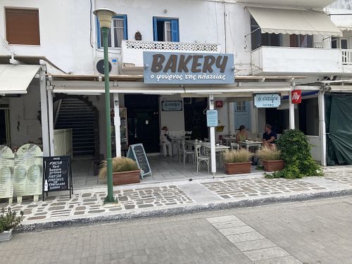 Front at Sitári in Naxos
