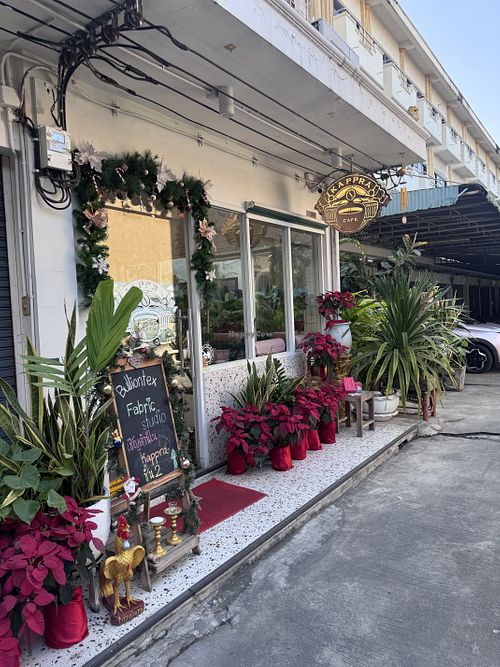 Outside    at Kappra Cafe in Bangkok