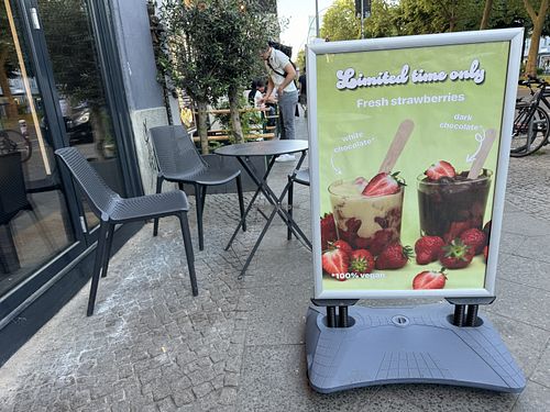 outside  at Chimneys Friedrichshain in Berlin