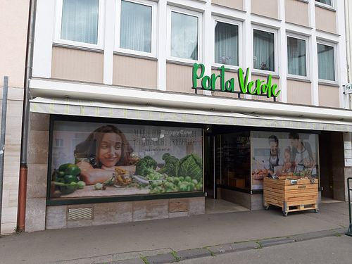 Outside at Porta Verde in Trier