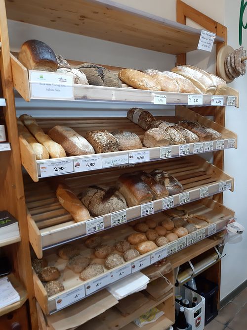 Fresh vegan bread daily at Porta Verde in Trier