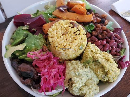 Super protein salad at Artemisia - Costa Rica in Buenos Aires