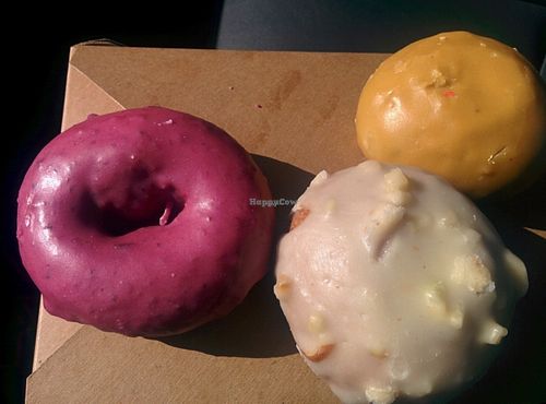 Vegan donuts - Yum! at Pepples Donut Farm in Berkeley