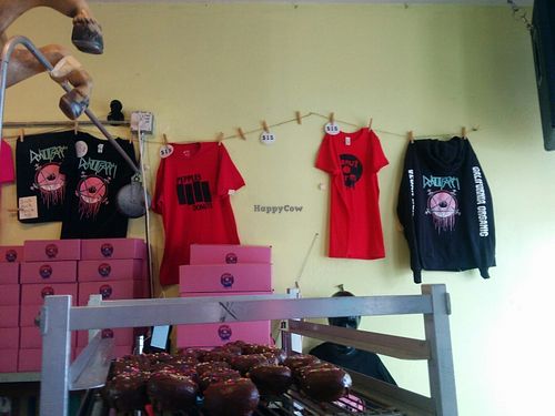 T-shirts at Pepples Donut Farm in Berkeley
