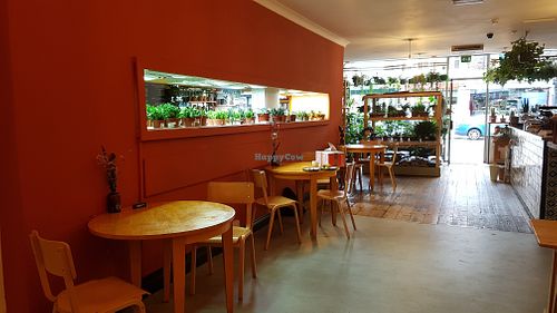 Inner seating area at Eartha in Cardiff