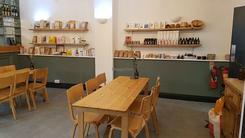 Inner area with small shop at Eartha in Cardiff