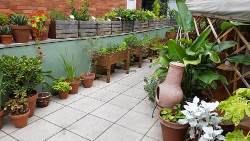 Outer area at Eartha in Cardiff