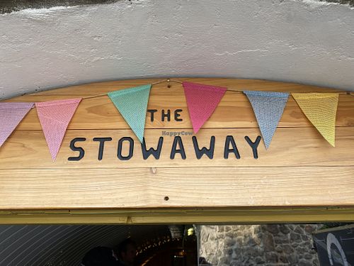 Lovely little cafe operating as takeout only at moment. at The Stowaway Coffee Co in Tenby