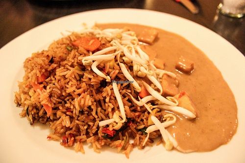 nasi goreng at Mlsna Kavka in Prague