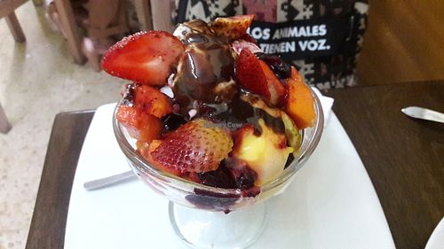 Vegan ice cream  at Saludpan in Medellin