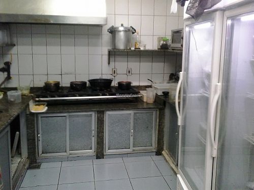 Kitchen at Rio Vegetariano in Rio De Janeiro