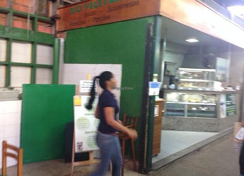 the place is hidden within a warehouse shopping area at Rio Vegetariano in Rio De Janeiro